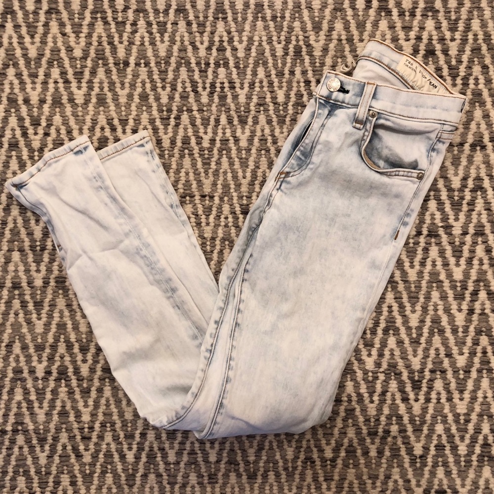 Rag & bone zipper Capri